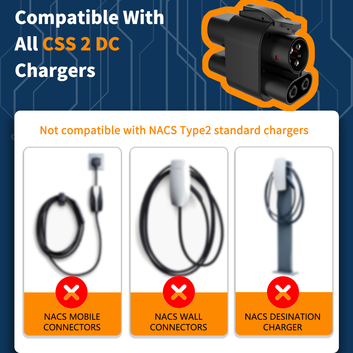 WUFEN CCS2 إلى CCS1 محول التيا - مراجعة Ccs2 To Ccs1 Fast Charge Adapter 250Kw وسعره