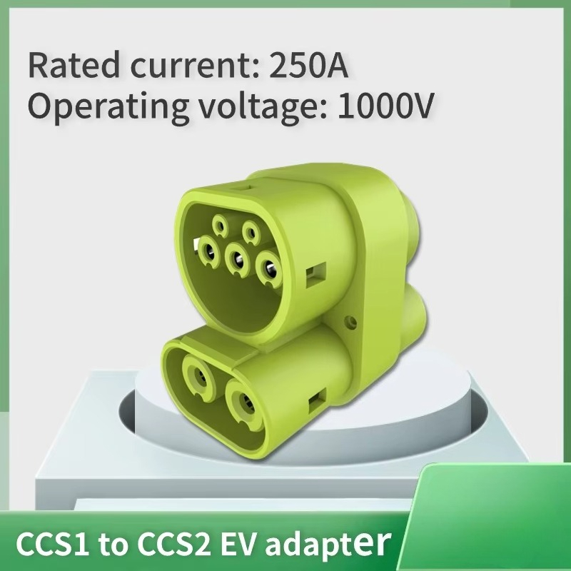 محول شحن سريع للسيارات الكهربا - مراجعة Ccs2 To Ccs1 Fast Charge Adapter 250Kw وسعره