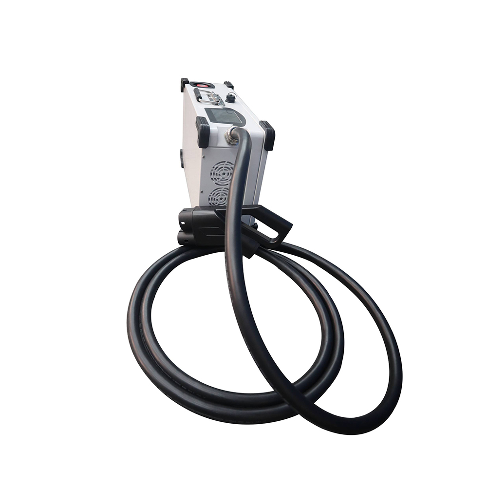 محطة شحن متنقلة للسيارات الكهر - مراجعة Portable Dc Fast Charger 20Kw Ccs2 وسعره