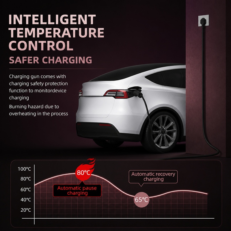 شاحن متنقل للمركبات الكهربائية - مراجعة Portable Ev Charger 32A Type 2 Cee Plug وسعره