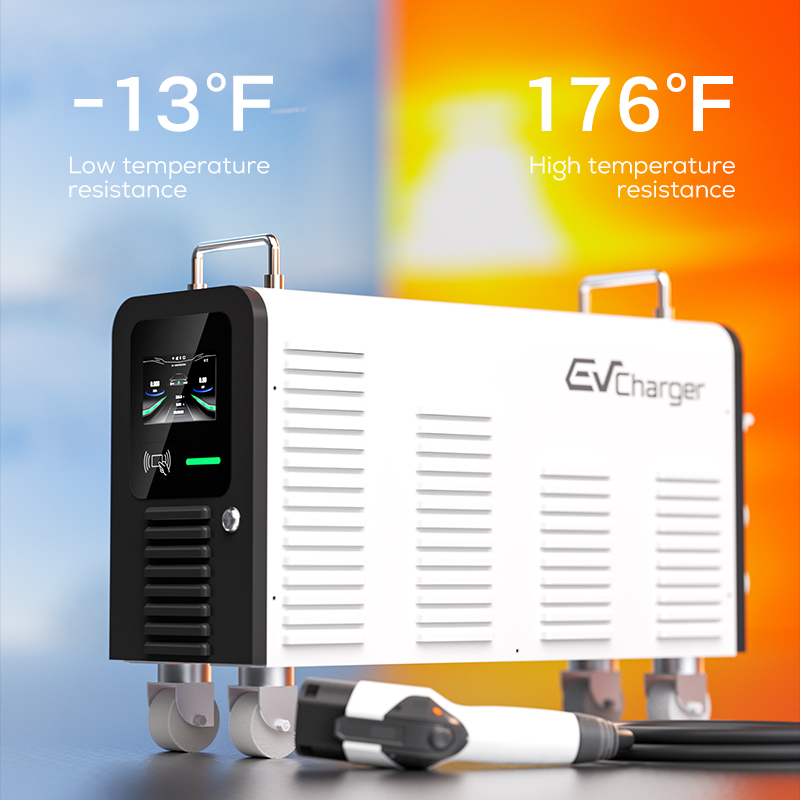محطات شحن السيارات الكهربائية  - مراجعة Portable Dc Fast Charger 20Kw Ccs2 وسعره