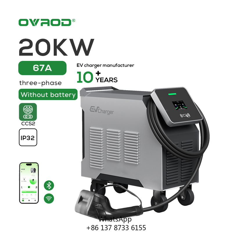 منتج جديد من أوفرواد: محطة شحن - مراجعة Portable Dc Fast Charger 20Kw Ccs2 وسعره