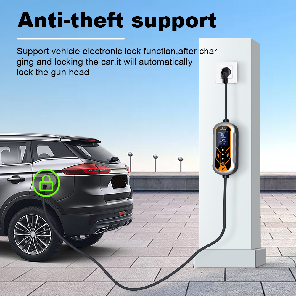 ADPOW المحمولة 32A Type2 شواحن - مراجعة Portable Ev Charger 32A Type 2 Cee Plug وسعره